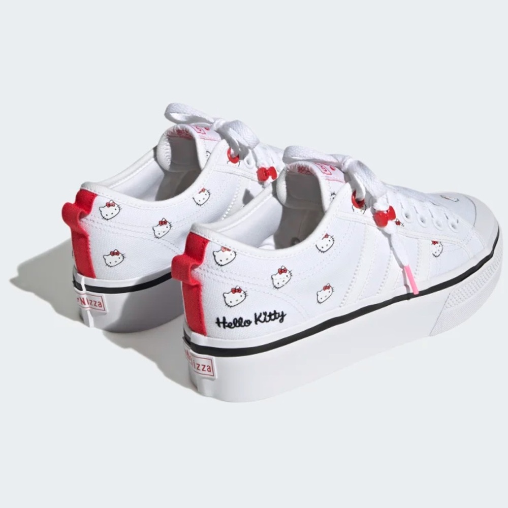 ADIDAS HELLO KITTY NIZZA PLATFORM SHOES - Picture 6 of 9